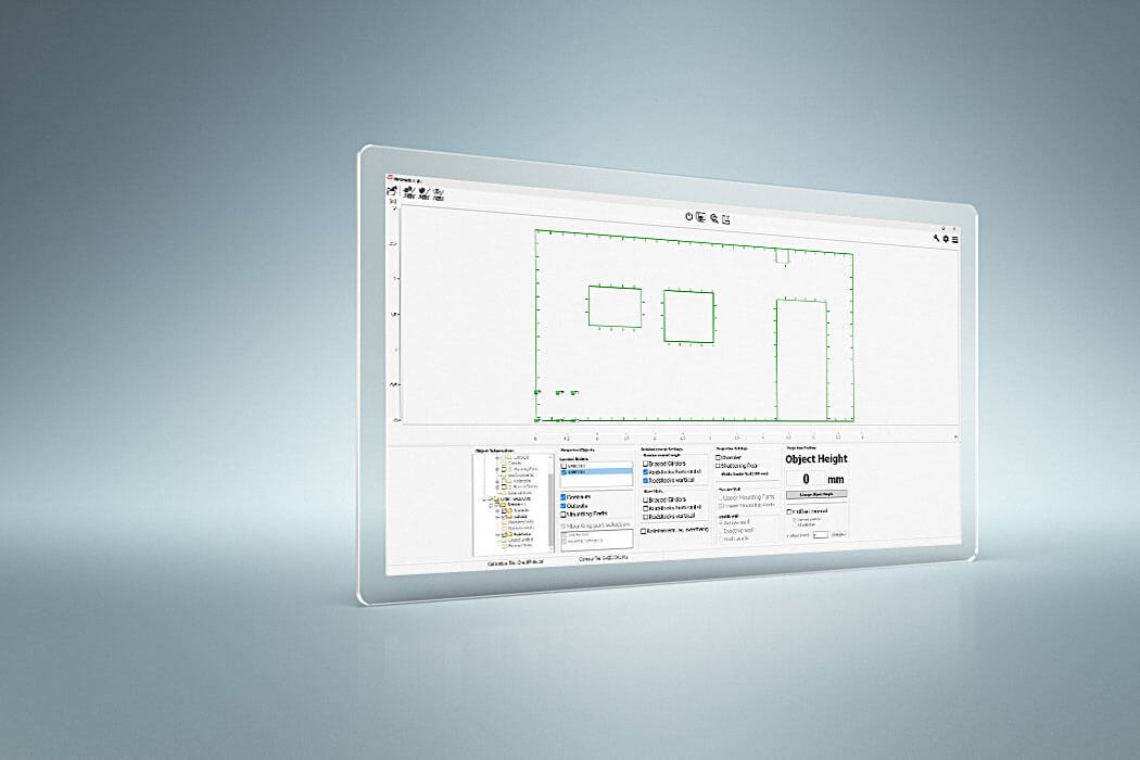 Laser projection software for display of CAD data LAP