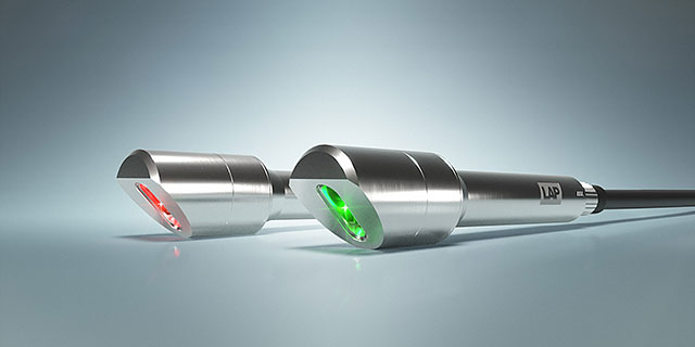 Illustration de lasers XtrAlign HU avec ligne laser verte et rouge